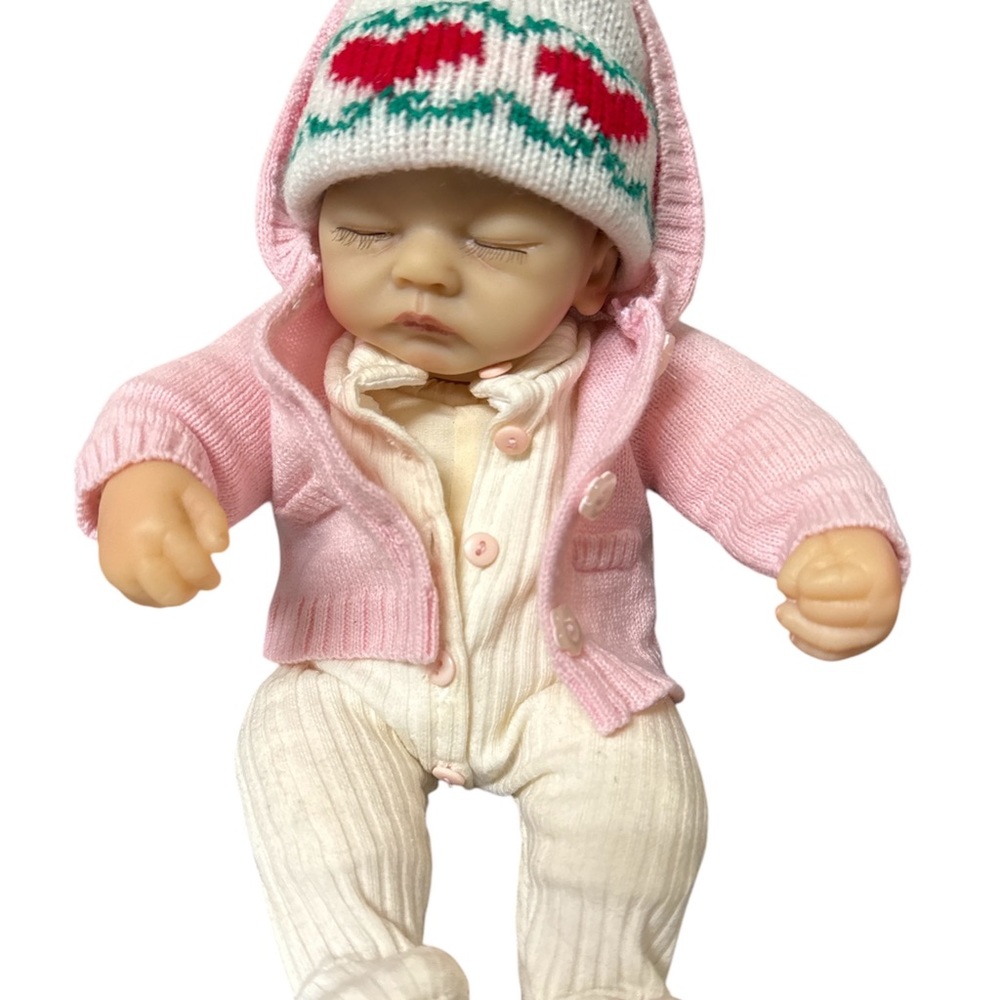 ADG 06 Reborn Life Sleeping Baby Girl Realistic Newborn Doll Closed Eyes
